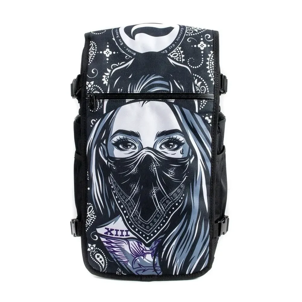 Skunk FaceOff Core REBEL Customizable Smell proof Fashion Backpack - Edgy Artsy